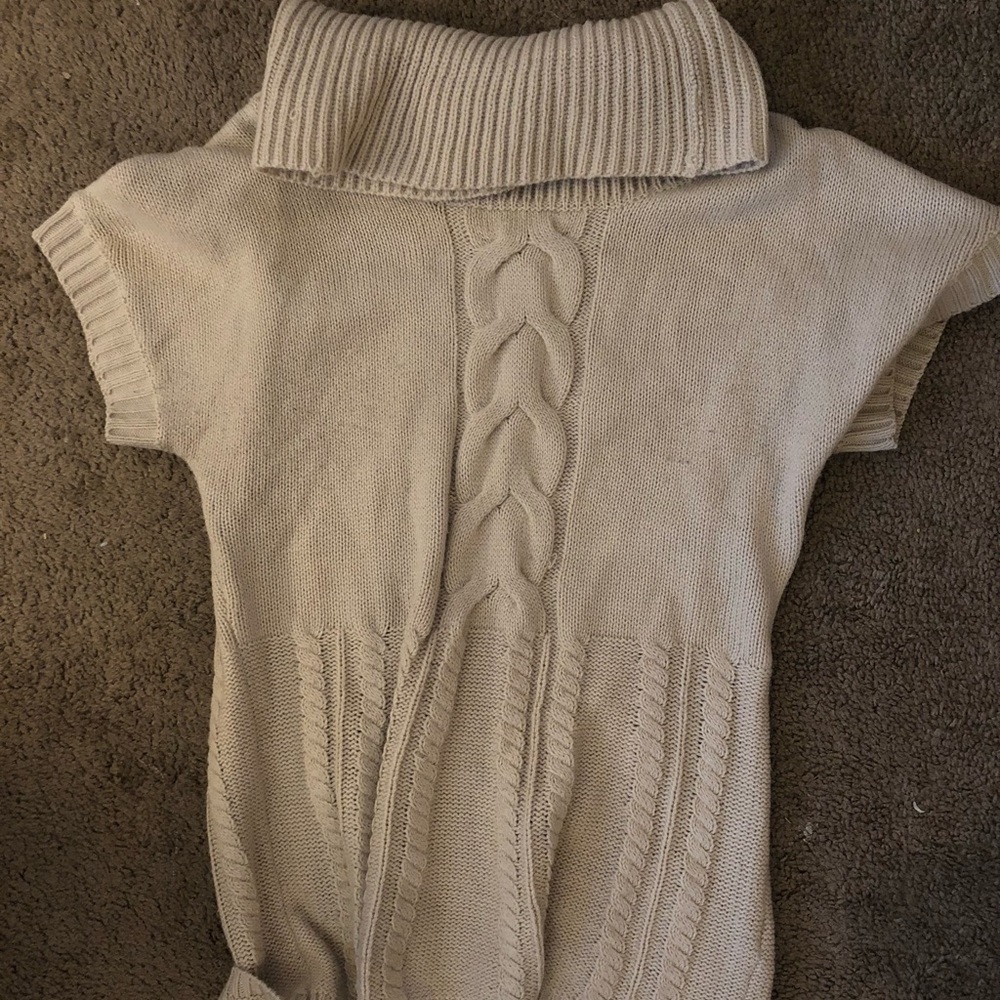 Cream Cowl Neck
